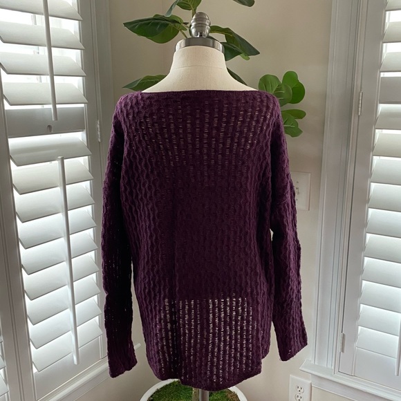 Sold!! Vince mini cable shirttail wool blend sweater xs - Picture 5 of 10